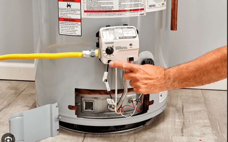 geyser not heating repair technician fixing water heater heating element issue