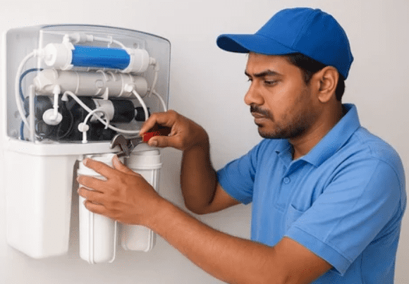 ro water connection installation