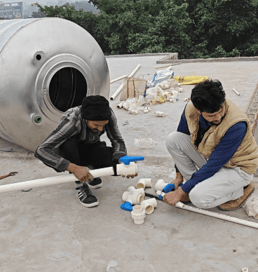 Overhead Water Tank Installation up to 2000 lit