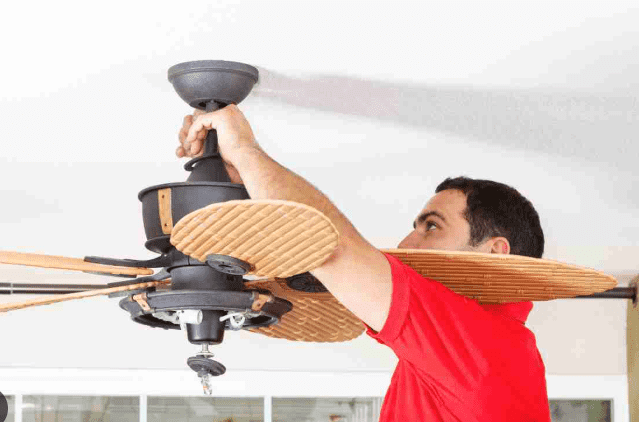 decorative ceiling fan installation