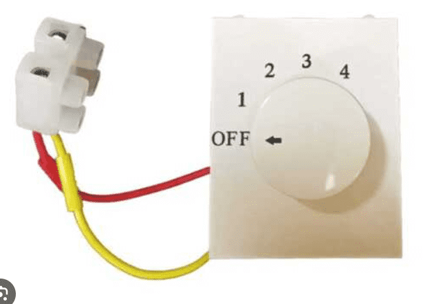 regulator (fan / light) installation