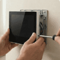 video door phone (with display) installation